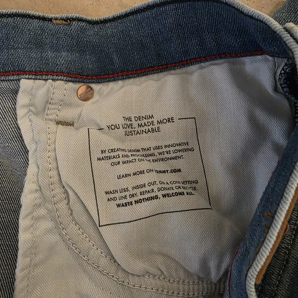 Tommy Hilfiger Nora Mid Rise Skinny Ankle Jeans Blue EUC Sz 30 EUC